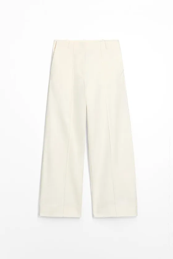 ДЖИНСЫ WIDE LEG С ВЫСОКОЙ ПОСАДКОЙ — ZW COLLECTION