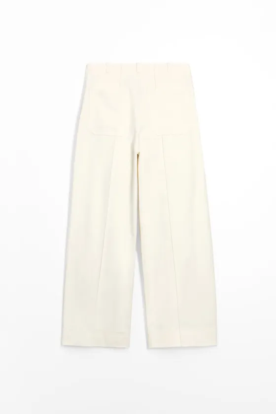 ДЖИНСЫ WIDE LEG С ВЫСОКОЙ ПОСАДКОЙ — ZW COLLECTION