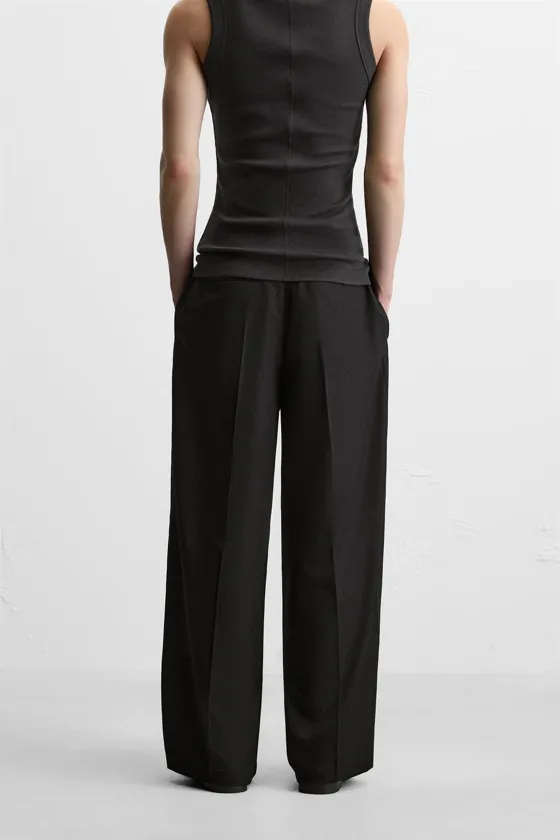 БРЮКИ RELAXED FIT С ЛАМПАСАМИ