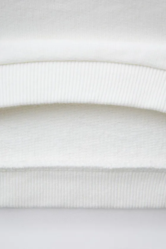 Свитшот с пальмовым деревом из футера