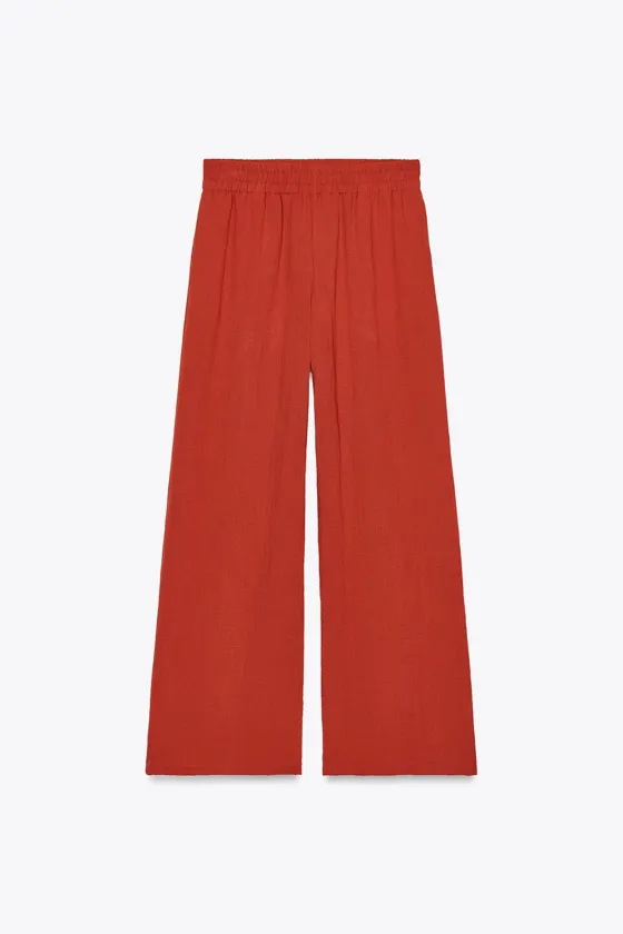 БРЮКИ WIDE-LEG В СТИЛЕ РУСТИК