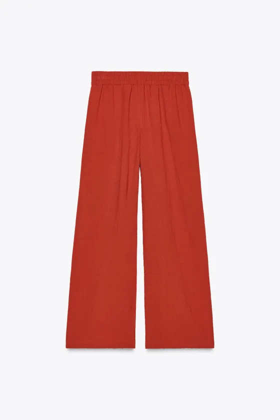 БРЮКИ WIDE-LEG В СТИЛЕ РУСТИК