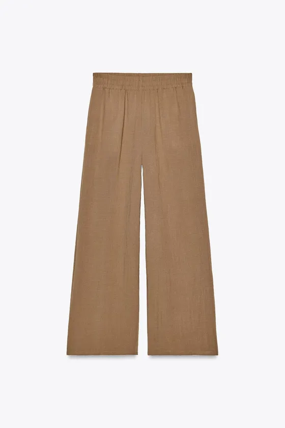 БРЮКИ WIDE-LEG В СТИЛЕ РУСТИК