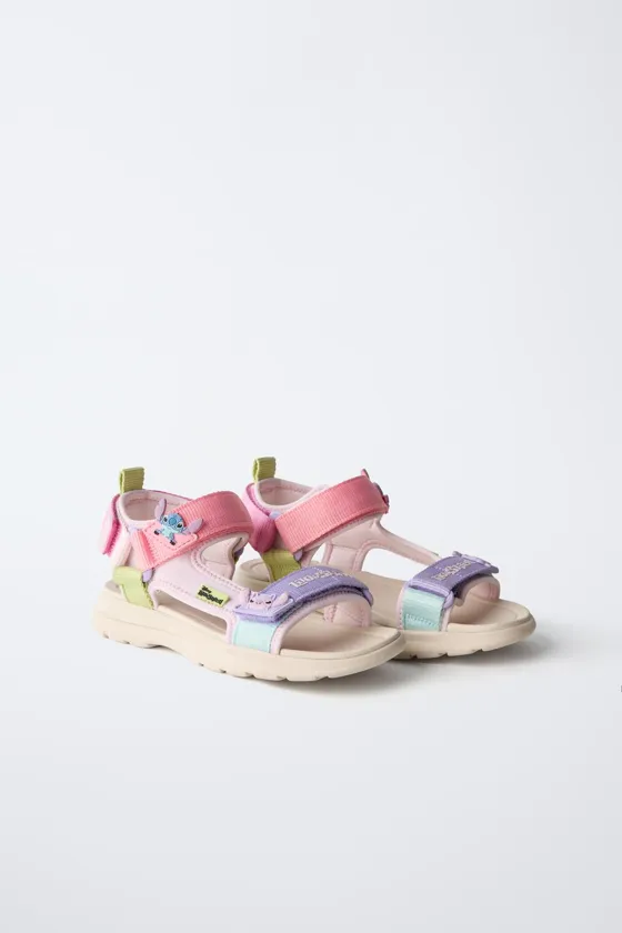 Sandalias técnicas lilo & stitch © disney de zara