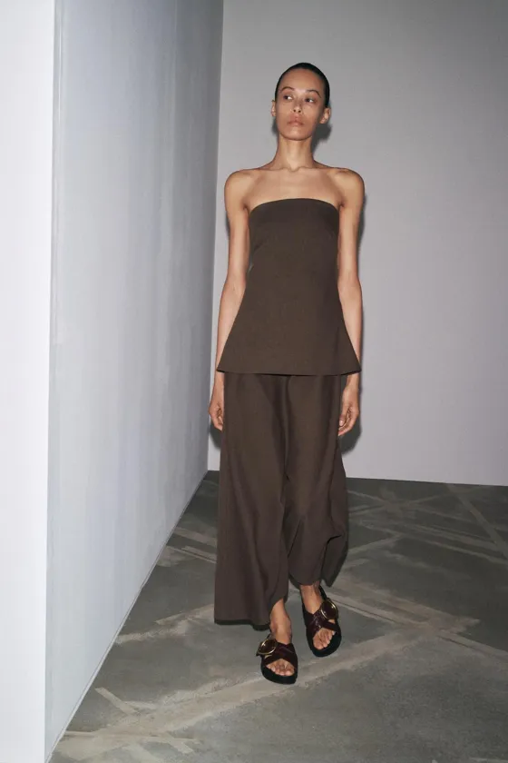 ПЛАТЬЕ БЕЗ БРЕТЕЛЕЙ — ZW COLLECTION