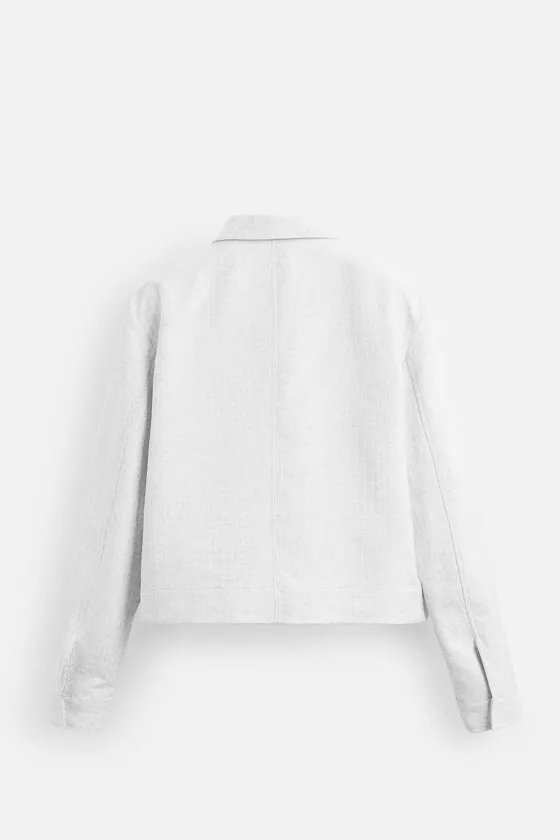 УКОРОЧЕННАЯ КУРТКА JACQUARD