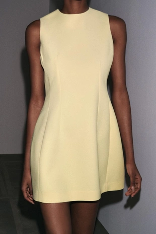 Короткое платье объемного кроя из коллекции ZW- Заказать в России