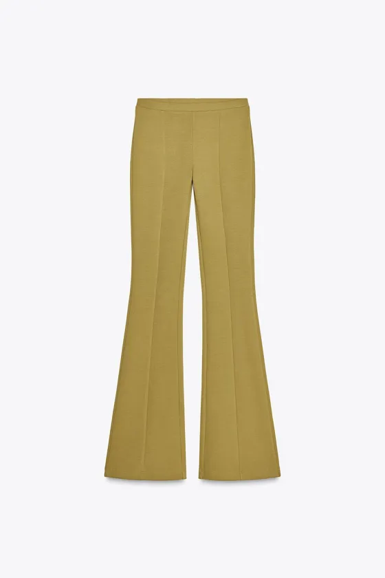 БРЮКИ FLARED ИЗ ИНТЕРЛОКА