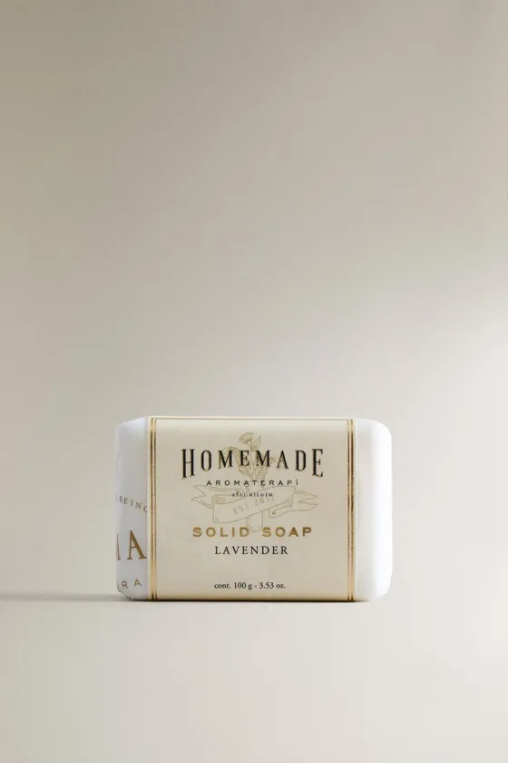 Ароматический твердый мыльный брусок zara home x homemade aromaterapi