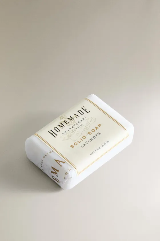Ароматический твердый мыльный брусок zara home x homemade aromaterapi