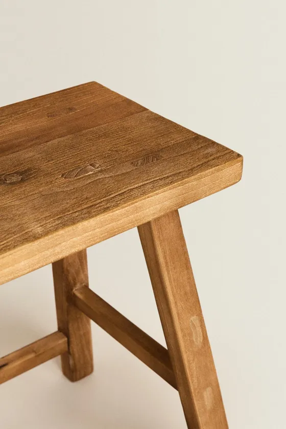 Taburet elk wood