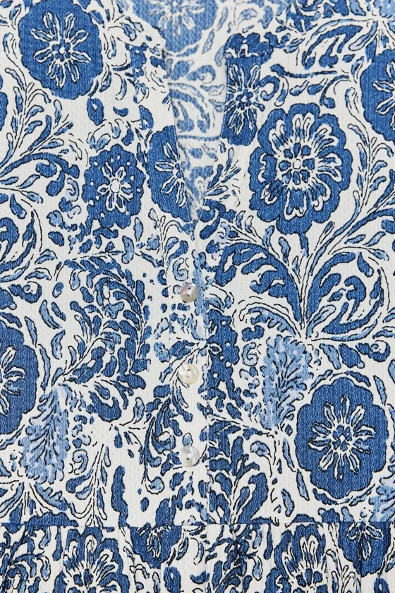 ПЛАТЬЕ МИДИ С ПРИНТОМ