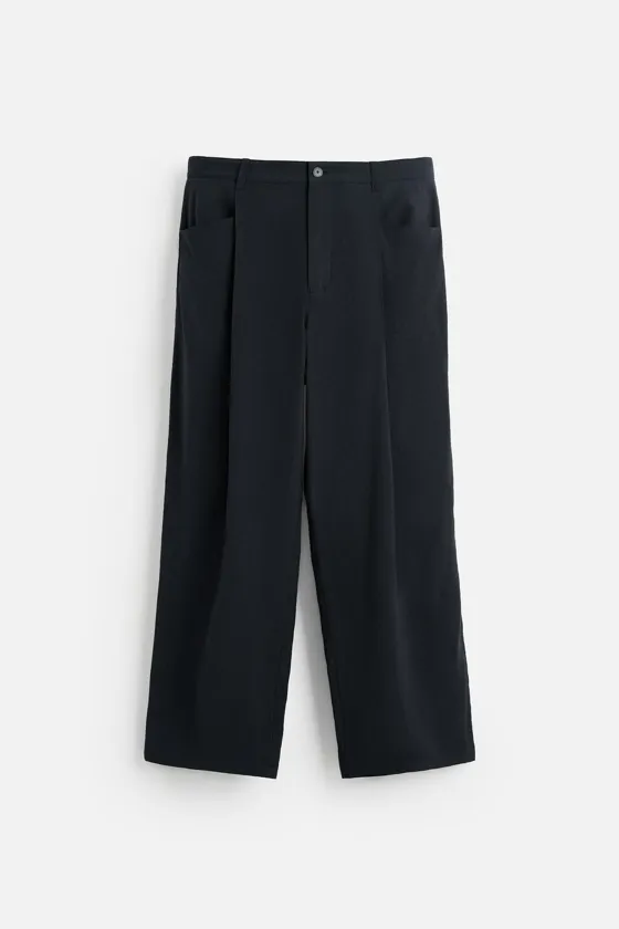 БРЮКИ RELAXED FIT СО СКЛАДКАМИ