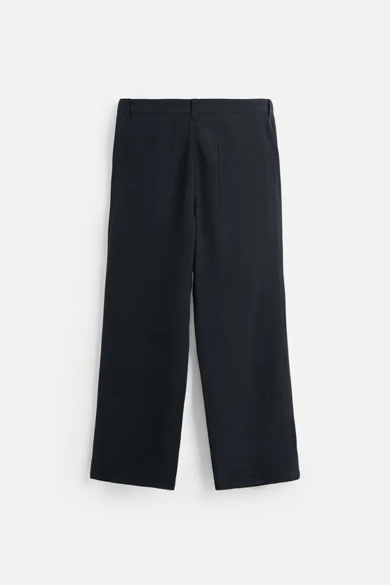 БРЮКИ RELAXED FIT СО СКЛАДКАМИ