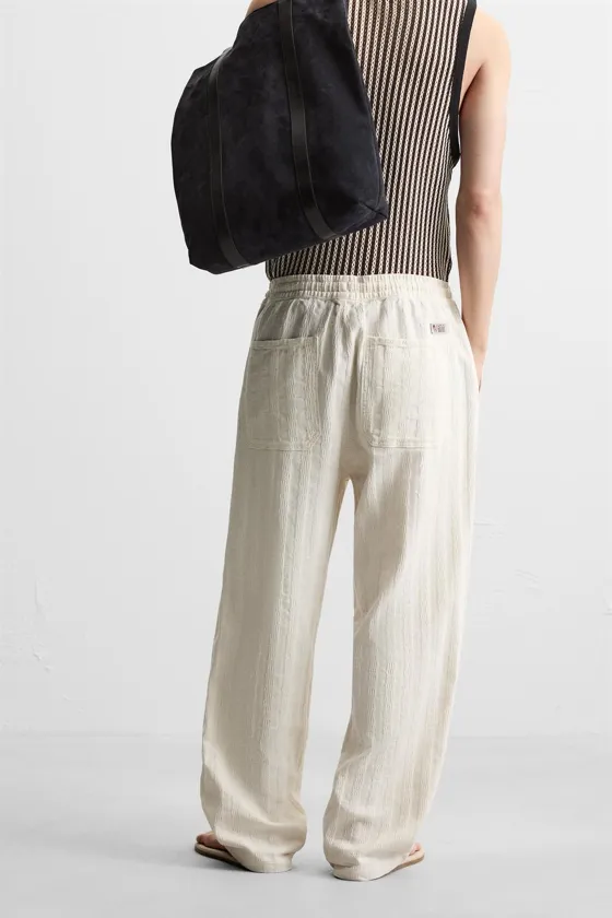 БРЮКИ JACQUARD В ПОЛОСКУ