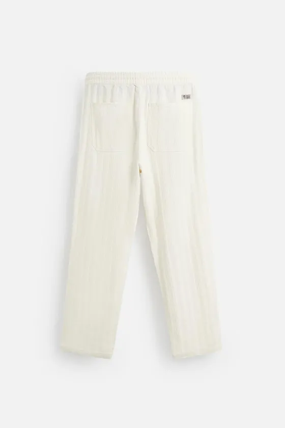 БРЮКИ JACQUARD В ПОЛОСКУ