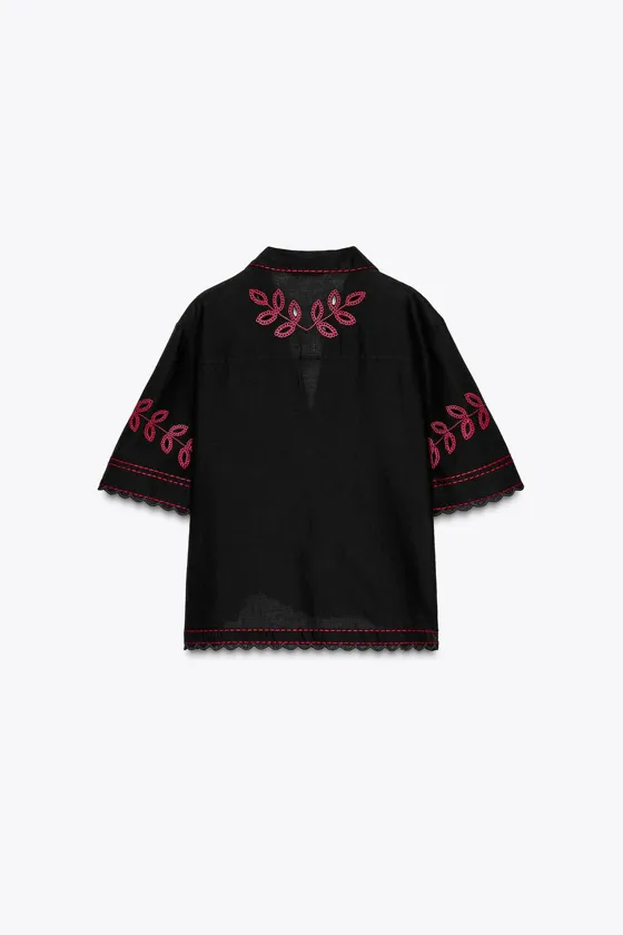 ТОП С ВЫШИВКОЙ — ZW COLLECTION