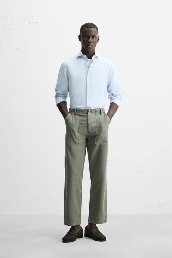 РУБАШКА ИЗ ХЛОПКА И ЛИОЦЕЛЛА