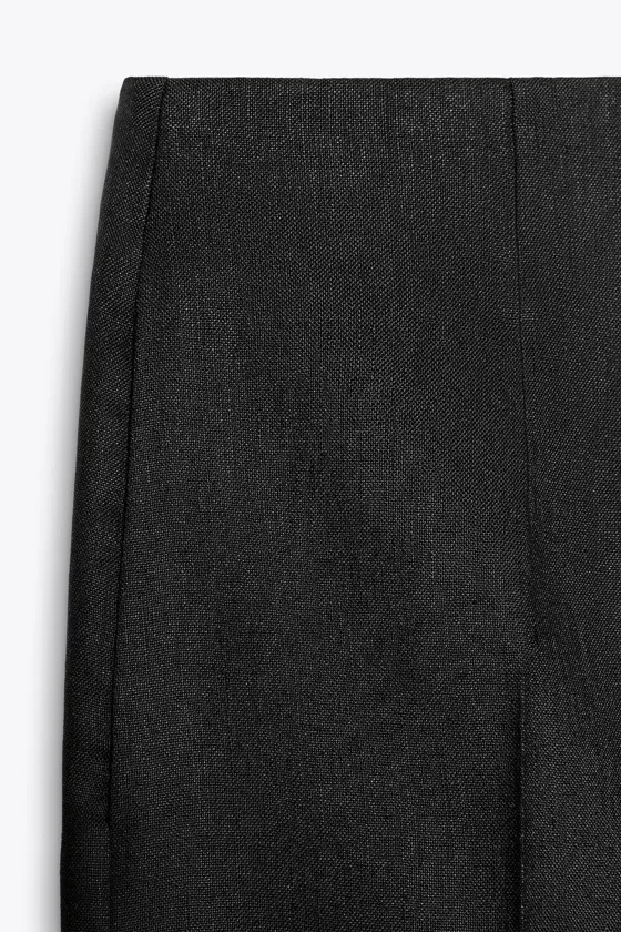БРЮКИ ИЗ СМЕСОВОГО ЛЬНА — ZW COLLECTION