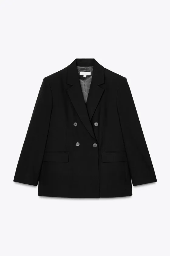 БЛЕЙЗЕР OVERSIZE С ПОДПЛЕЧНИКАМИ