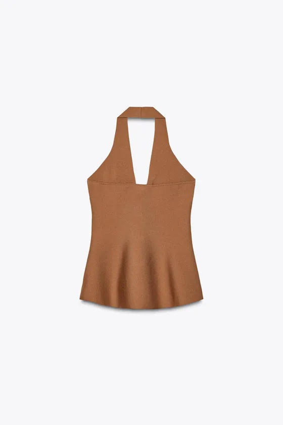 ТОП С ГОРЛОВИНОЙ ХАЛТЕР И БАСКОЙ