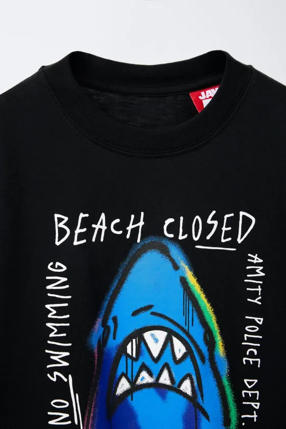 ФУТБОЛКА С ПРИНТОМ JAWS © 50TH ANNIVERSARY