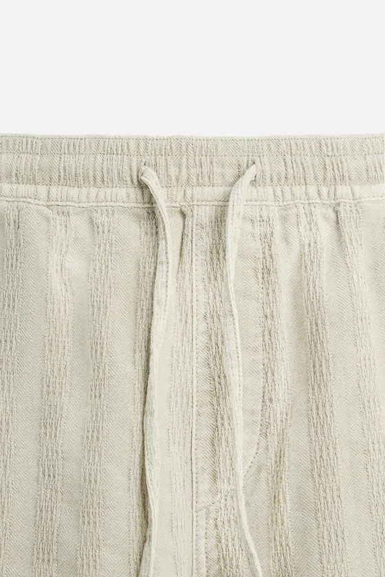 ШОРТЫ JACQUARD В ПОЛОСКУ