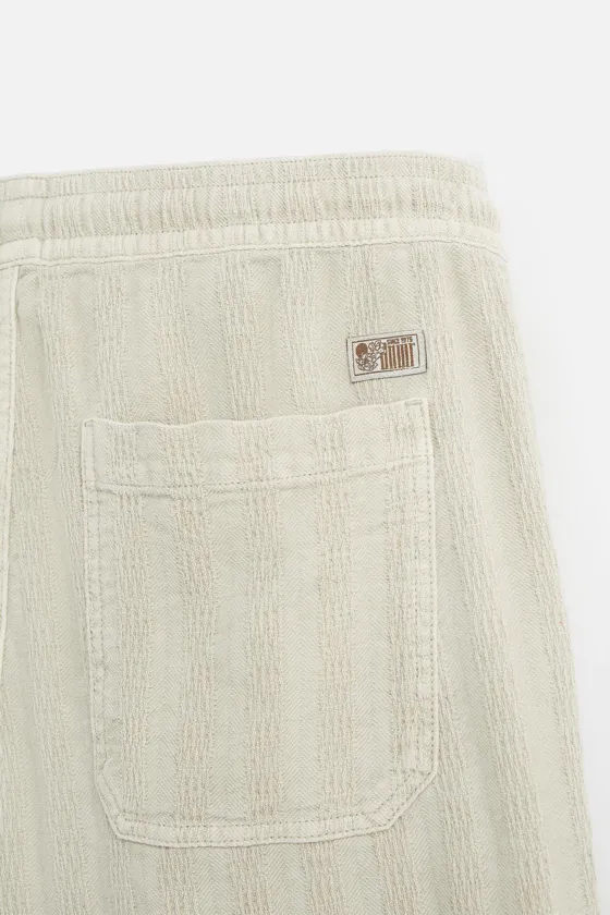ШОРТЫ JACQUARD В ПОЛОСКУ