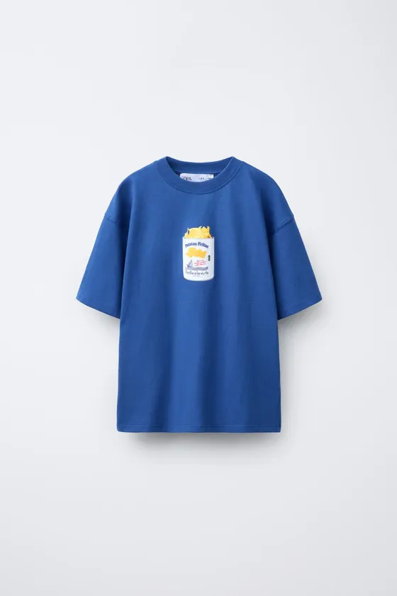 Футболка с принтом bonilla a la vista ® x zara