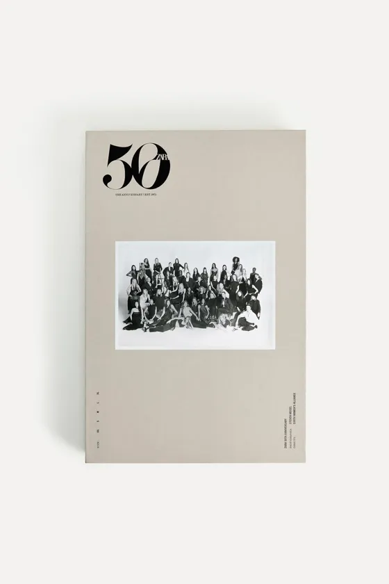 ФУТБОЛКА С ФОТОПРИНТОМ STEVEN MEISEL — 50TH ANNIVERSARY