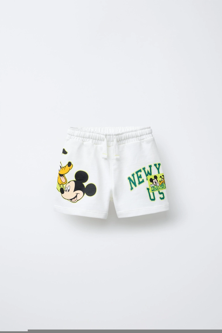 Шорты прямого кроя с принтом mickey mouse © disney