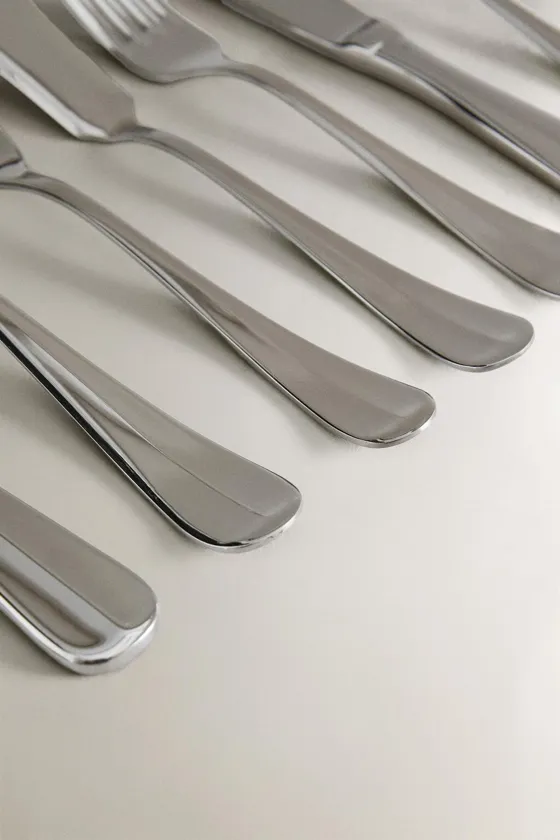 Столовый нож для десертов из нержавеющей стали silver