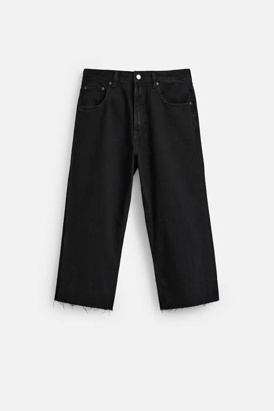 ДЖИНСОВЫЕ ШОРТЫ RELAXED FIT WIDE-LEG