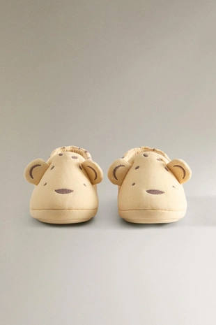 Детские тапочки с принтом гепарда- Заказать в России