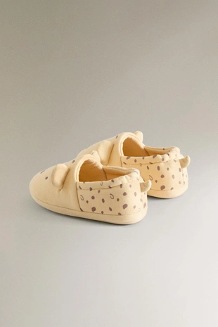 Детские тапочки с принтом гепарда- Заказать в России