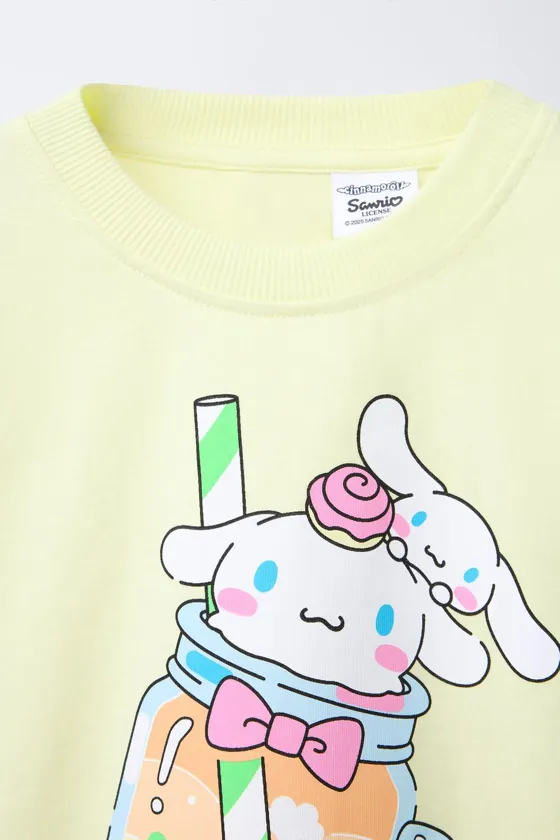 ФУТБОЛКА С ПРИНТОМ CINNAMOROLL © SANRIO