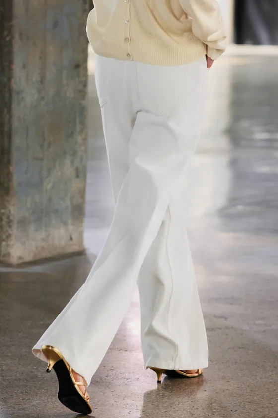 ДЖИНСЫ WIDE LEG С ВЫСОКОЙ ПОСАДКОЙ — ZW COLLECTION
