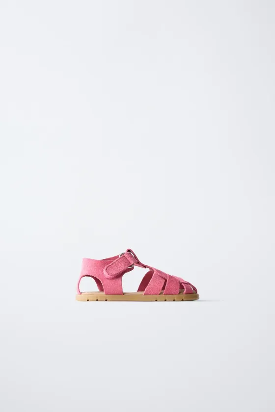 BAREFOOT САНДАЛИИ В КОЖАНУЮ КЛЕТКУ