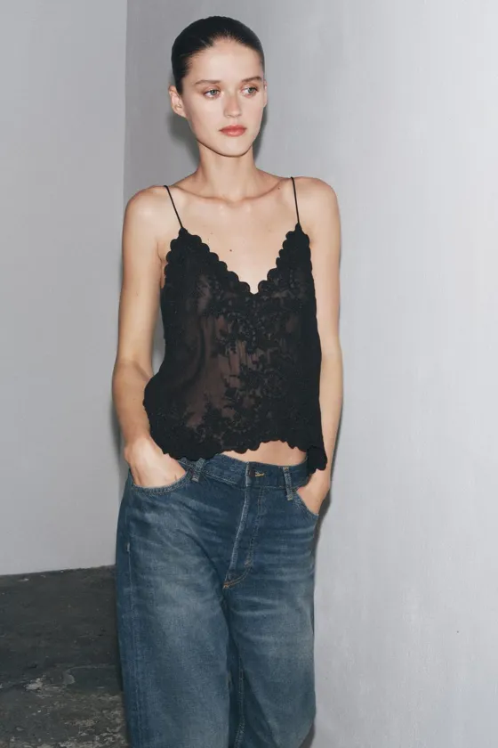 ТОП В БЕЛЬЕВОМ СТИЛЕ — ZW COLLECTION