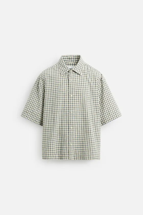 РУБАШКА BOXY FIT В КЛЕТКУ