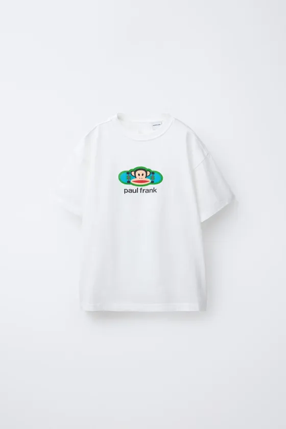 ФУТБОЛКА С ПРИНТОМ «СКЕЙТБОРД» PAUL FRANK ®