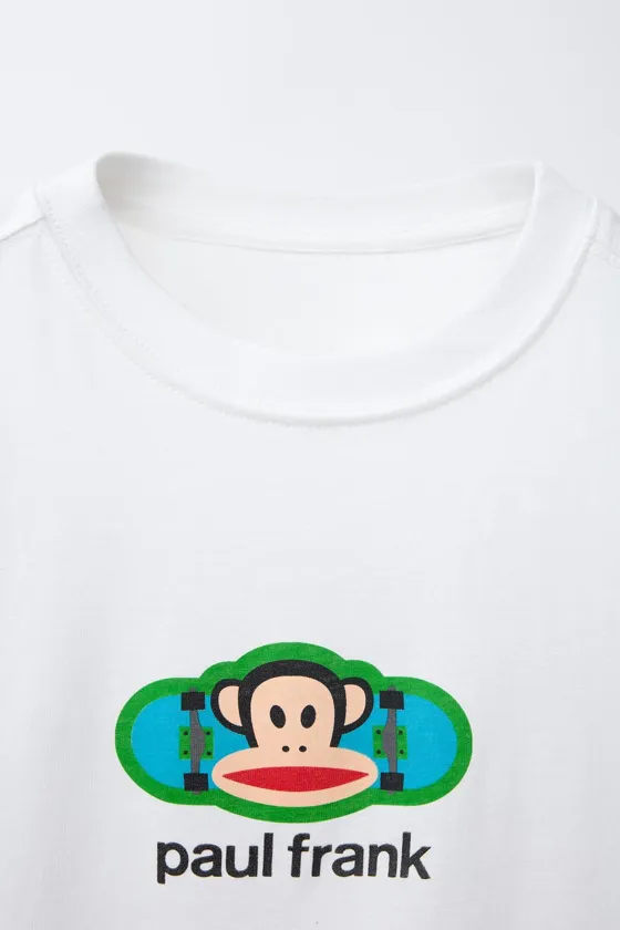 ФУТБОЛКА С ПРИНТОМ «СКЕЙТБОРД» PAUL FRANK ®