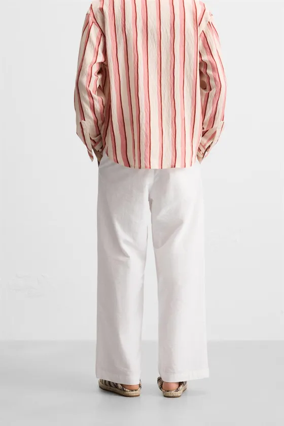 БРЮКИ RELAXED FIT СО СКЛАДКАМИ