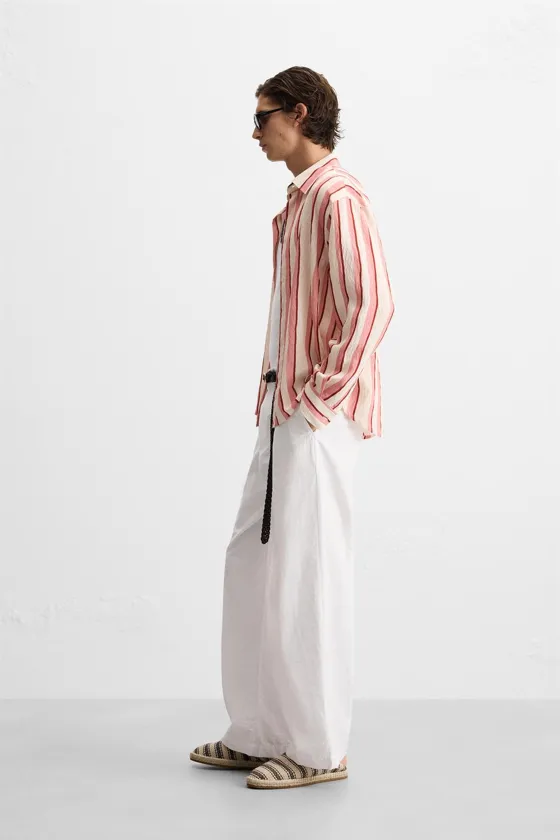 БРЮКИ RELAXED FIT СО СКЛАДКАМИ