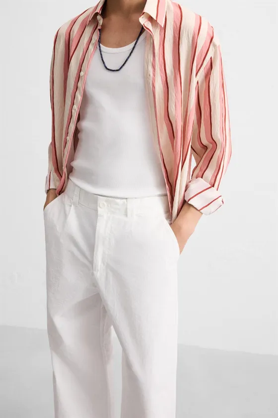 БРЮКИ RELAXED FIT СО СКЛАДКАМИ