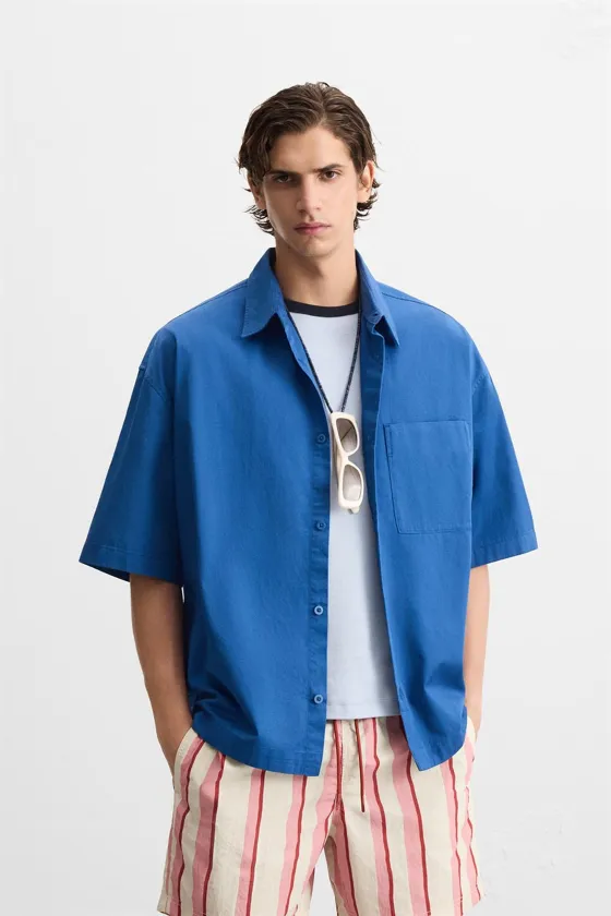 РУБАШКА BOXY FIT