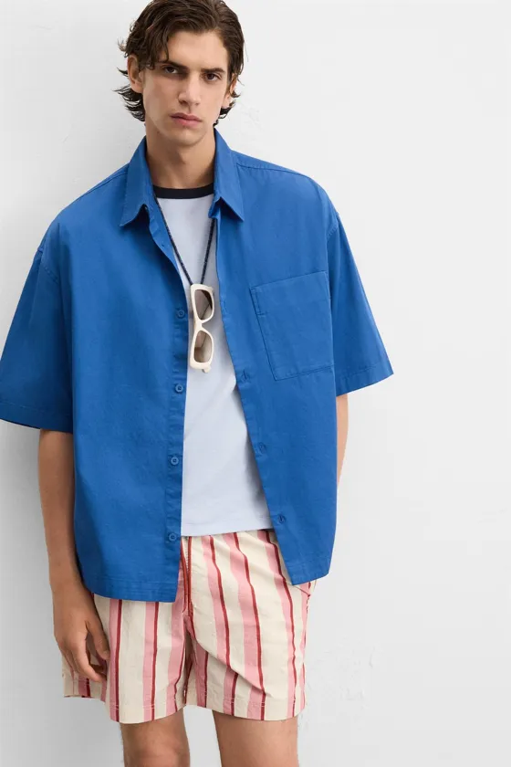 РУБАШКА BOXY FIT