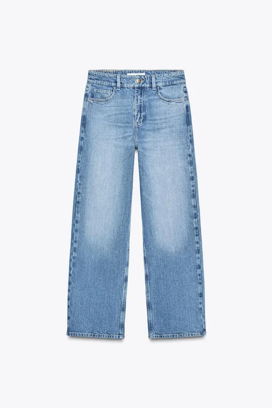 ДЖИНСЫ С ВЫСОКОЙ ПОСАДКОЙ Z1975 STRAIGHT ANKLE LENGTH