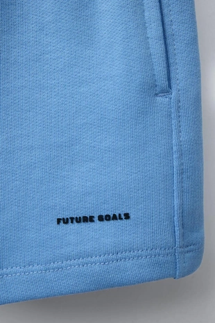 Шорты из мягкой ткани с надписью