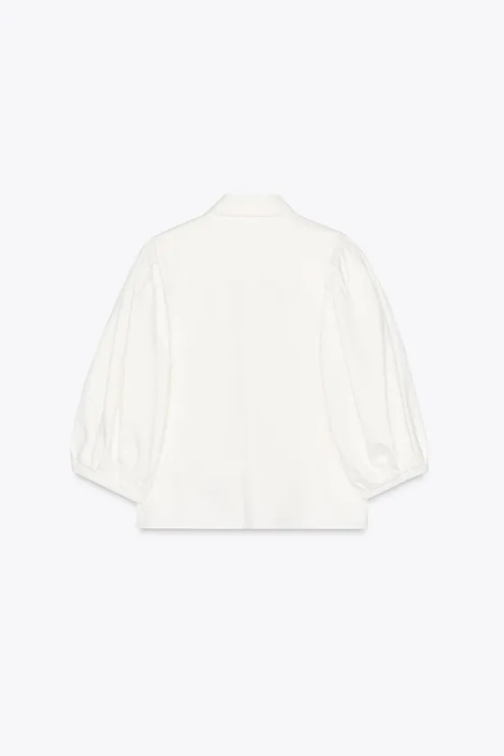 ZW COLLECTION DENIM BLOUSE